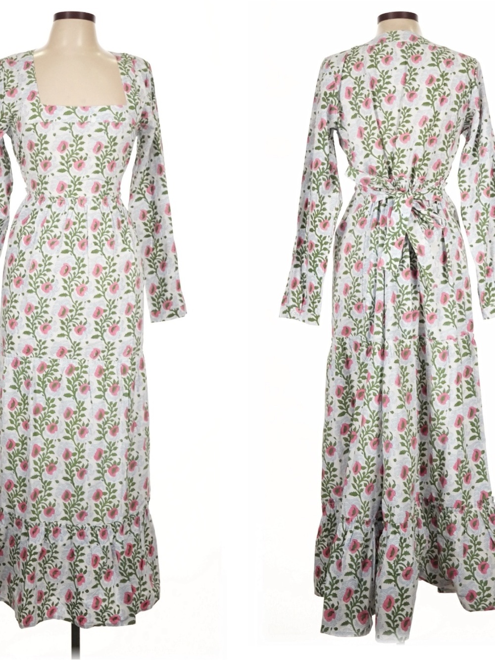 SZ Blockprints Isabel Floral Dress - Picture 3 of 4